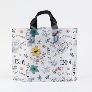 soft loop handle plastic bags
