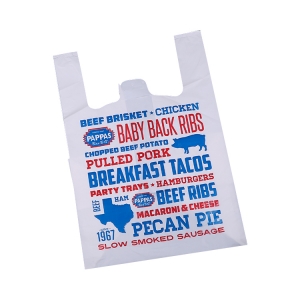plastic Tshirt bag,vest bag