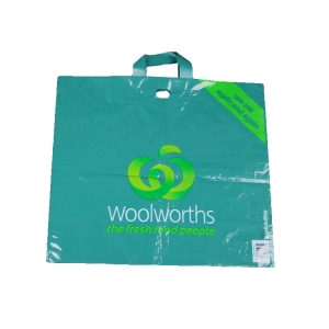 soft loop handle plastic bags
