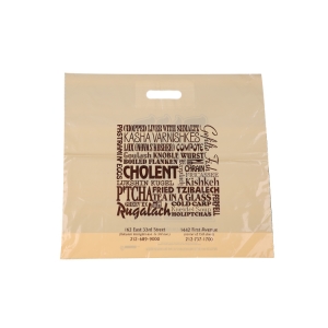 die cut handle plastic bags
