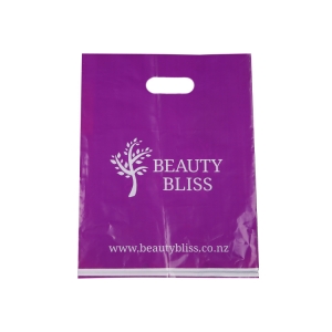 die cut handle plastic bags